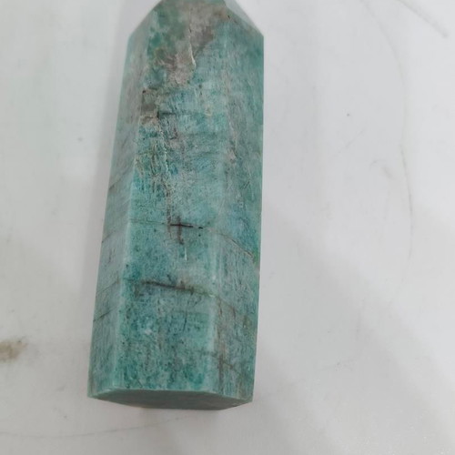 Amazonite Crystal Tower like new, natural semiprecious stone