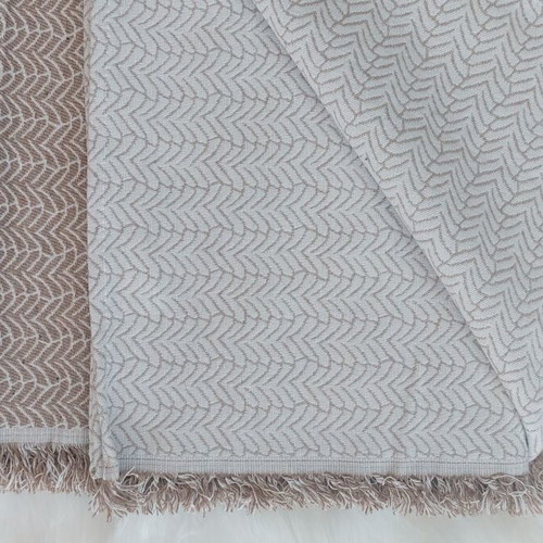 Sofa throw set 3 pieces summer, new, herringbone pattern