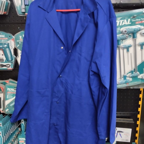 Work smock blue size large new