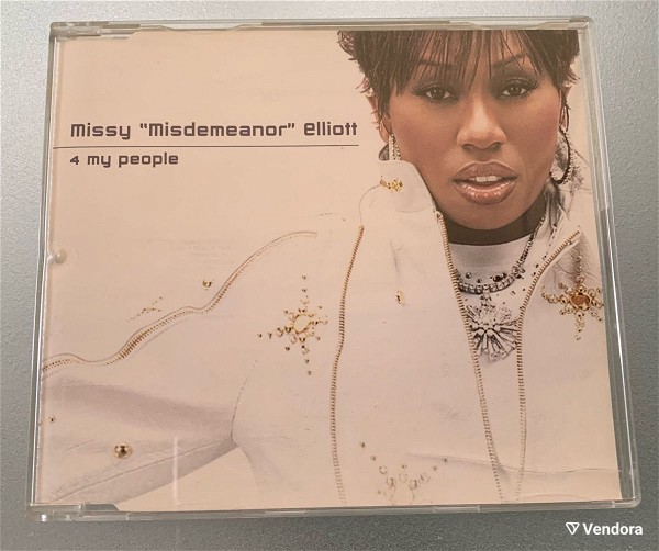  Missy misdemeanor Elliott - 4 my people made in Europe 3-trk cd single