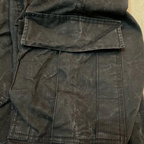 Cargo military men's black XL