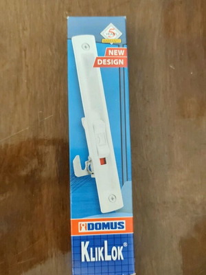Domus KlikLok брава за плъзгащи се алуминиеви прозорци и врати, комплект 4
