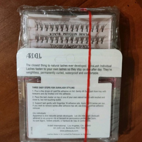 Ardell Duralash False Eyelashes New, Medium Black, Sealed