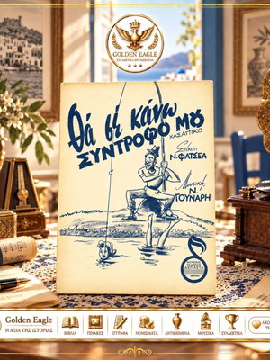 Θα σε κάνω συντροφό μου (χασάπικο) παρτιτούρα, Ν. Γούναρης, 1954