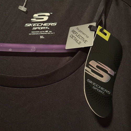 Skechers Sport men's athletic T-shirt XL new, black