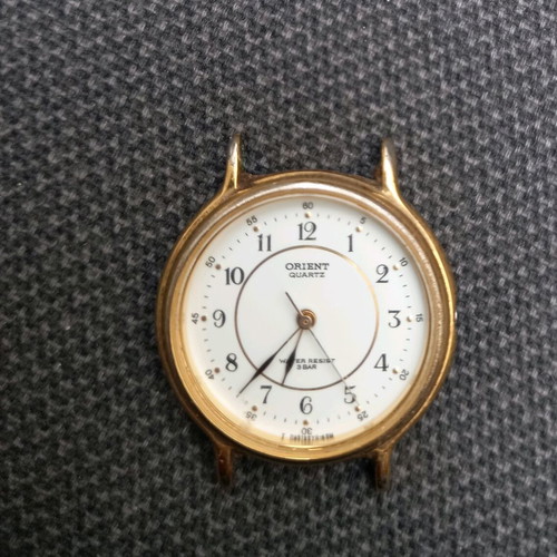 Orient men's watch D859SY-00 used for spare parts