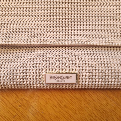 Yves Saint Laurent clutch toiletry bag like new
