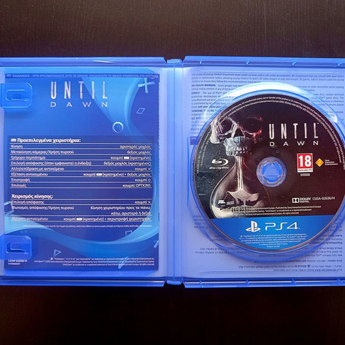 Until Dawn PlayStation 4 (PS4) like new, PlayStation Hits