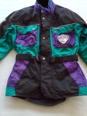 Μπουφάν μοτοσυκλέτας Blue Delta νούμερο S μεταχειρισμένο με προστατευτικά