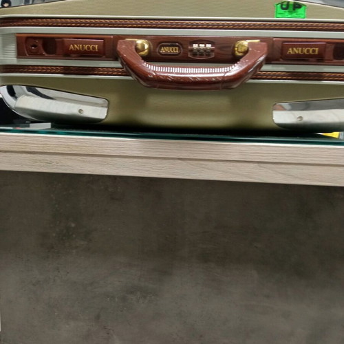 Suitcase used small made of hard PVC material