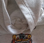 Garfield H&M hoodie light gray like new, size 12-14