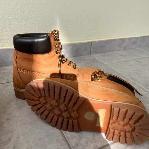 Road brown tan boots used, size 41 unisex