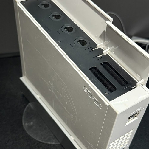 Nintendo Wii console used, boxed with black controller