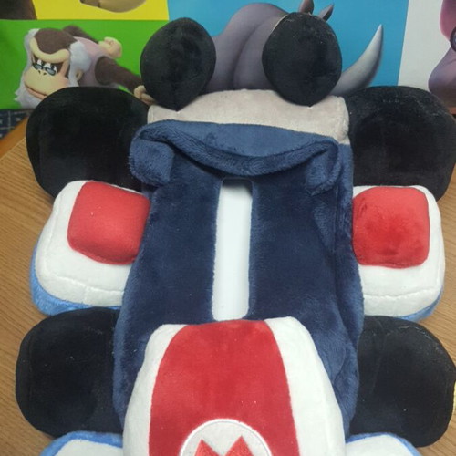Mario Kart Plush Tissue Holder Universal Studios Japan Limited new