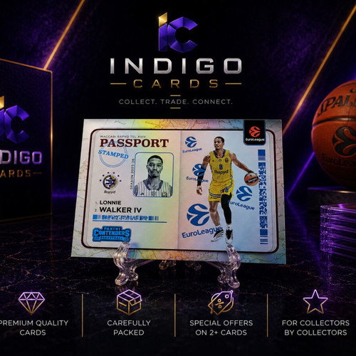 Lonnie Walker IV Stamped Passport basketball card like new