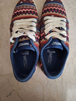 Wesc Athletic Shoes Size 38 Like New, Multicolor