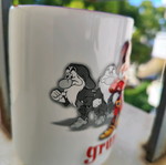 Grumpy Disney Mug new with embossed design