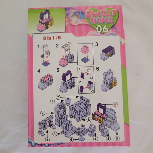 Sweet Home Building Blocks new, for ages 6 and up
