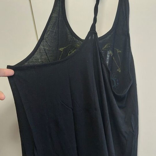 Tally Weijl women's summer tshirt black used XS S