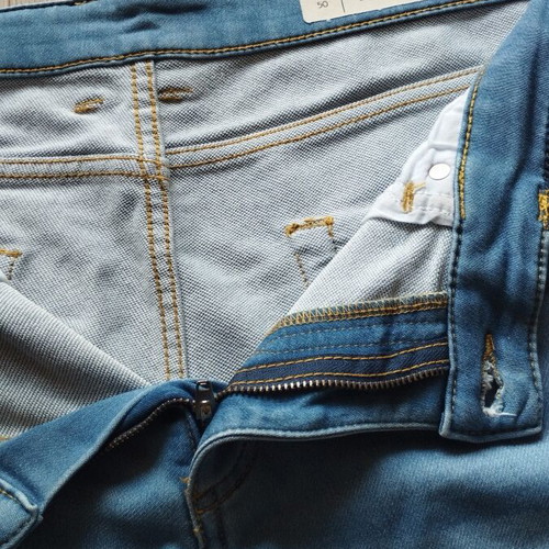Livergy jean bermuda shorts like new, size W34, blue cotton