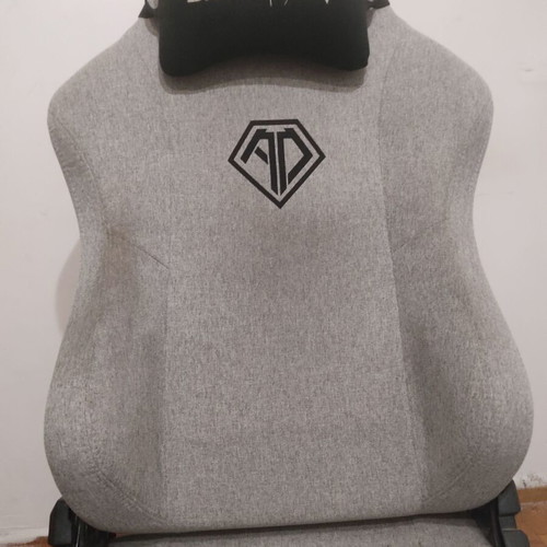 Anda Seat Phantom 3 Gaming Chair grey fabric used