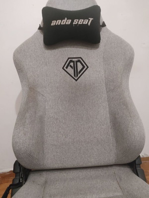 Anda Seat Phantom 3 gaming καρέκλα γκρι ύφασμα μεταχειρισμένο
