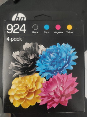HP 924 Ink Set new, 4 pieces
