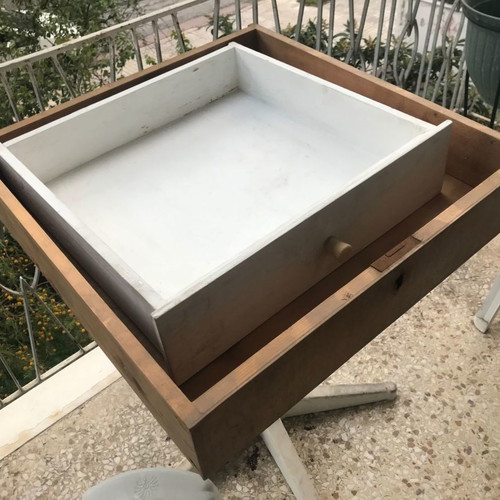 Συρτάρια μεταχειρισμένα από παλαιά έπιπλα, σετ 2, ξύλινα ρετρό