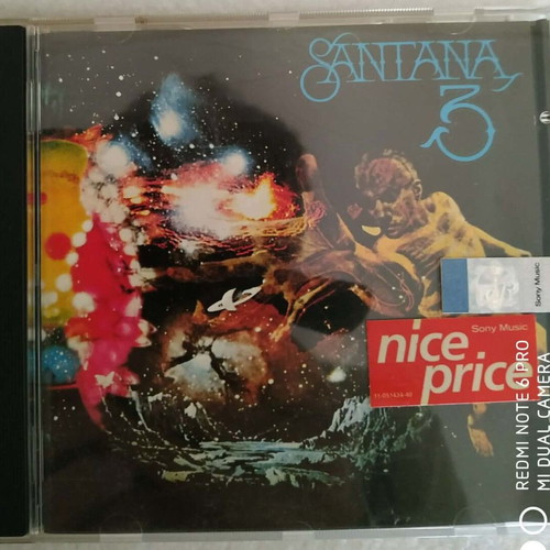 Santana 3 CD like new, rock