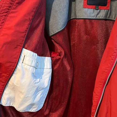Spring jacket like new, red, size L