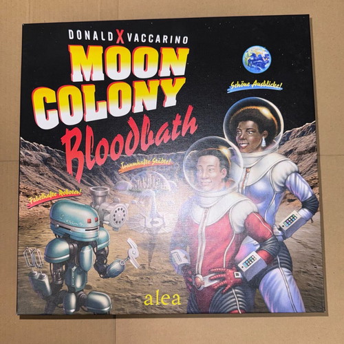 Moon Colony Bloodbath board game new German edition
