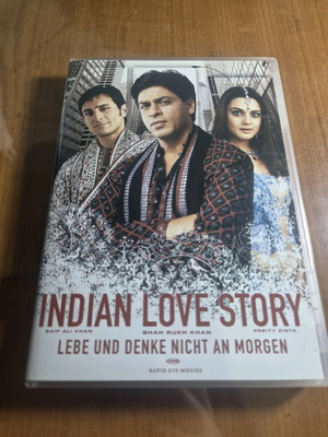 Indian Love Story DVD like new, Bollywood with Shah Rukh Khan