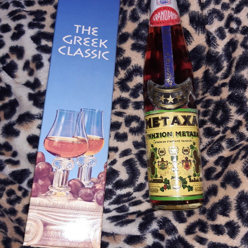 Metaxa 5* brandy 1982 700ml collectible new