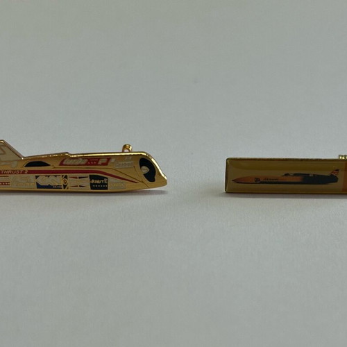 Thrust 2 and JCB Dieselmax badges pack like new, 2 pieces