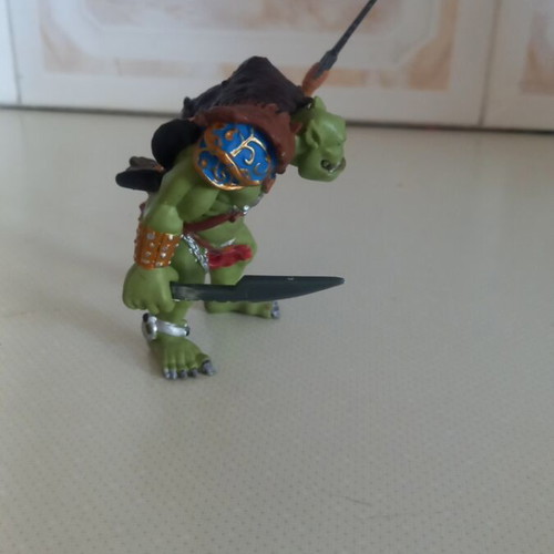 Papo fantasy green troll collectible figure like new