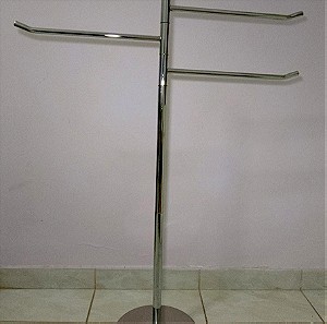 Καλόγερος Μπάνιου Τριπλός Inox Ασημί 85cm 9602102