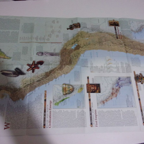 Ancient Civilizations Dictionary used with 3 large maps