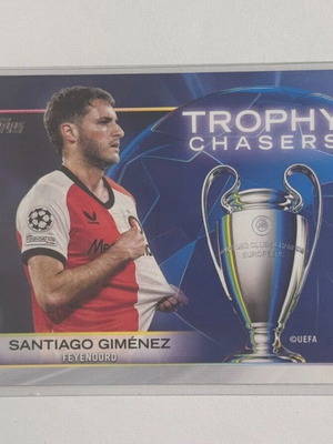 2024-25 Topps UCC Flagship Santiago Gimenez Trophy Chasers new