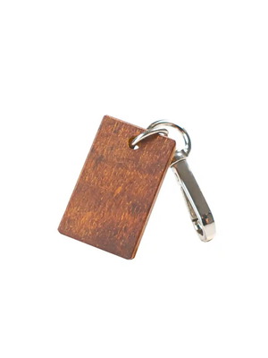 Wooden Keychain with NFC for Contactless Payment