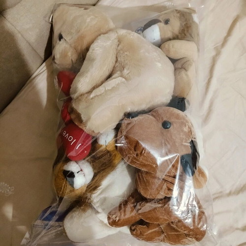 Stuffed toys like new, pack of 10 teddy bears
