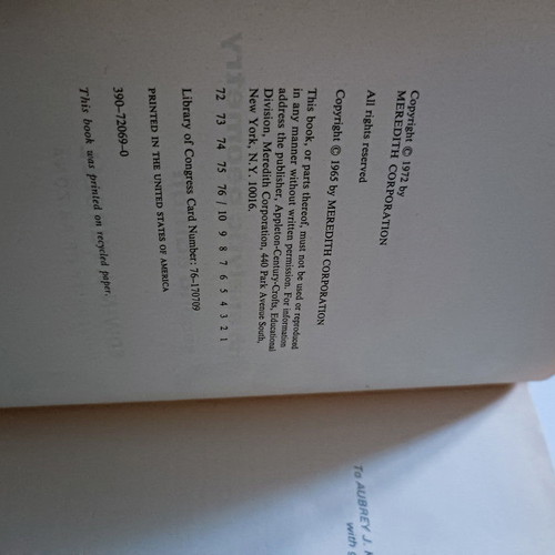 Calculus with Analytic Geometry used volume 1972