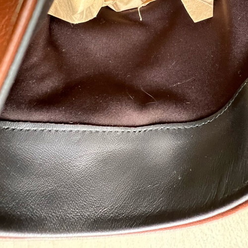 Women's leather boots used, brown, size 38