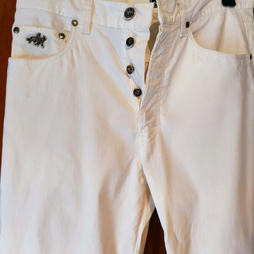 Nikos Apostolopoulos white pants new, size 32