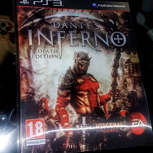 Dante's Inferno Death Edition Lenticular Cover PS3 New