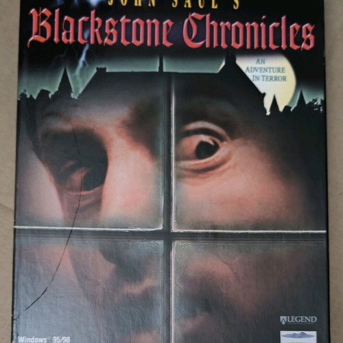 John Saul's Blackstone Chronicles PC CD-ROM like new, Big Box
