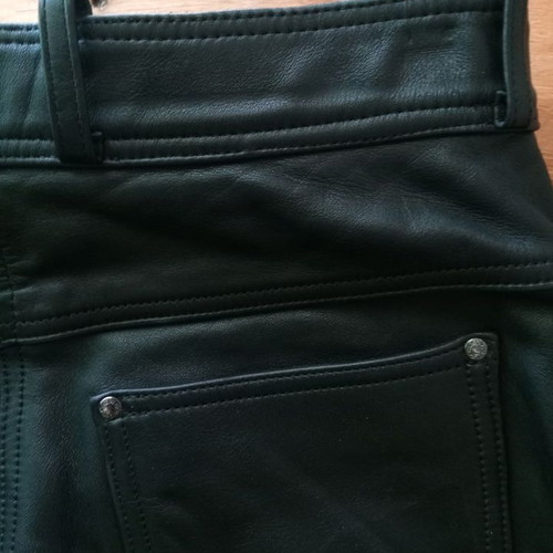 Hein Gericke leather motorcycle pants used, size 40