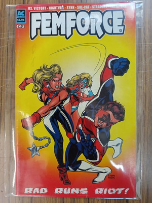 Femforce AC Comics comic used