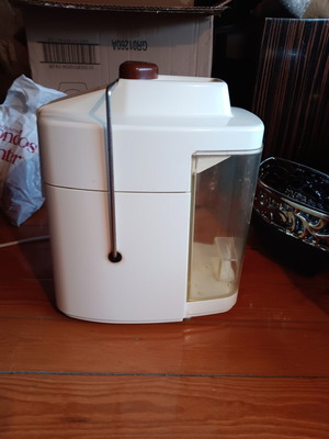 Electric juicer used