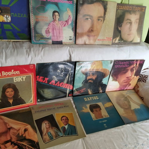 Vinyl records like new, pack of 12, laiko genre