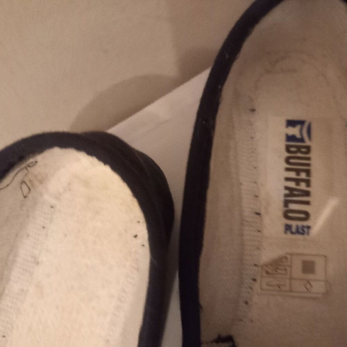 Buffalo ballerina shoes size 37, black
